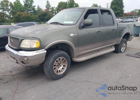 2002 Ford F-150 King Ranch/Lariat/Xlt from USA, damaged, VIN 1FTRW08L72KD43870